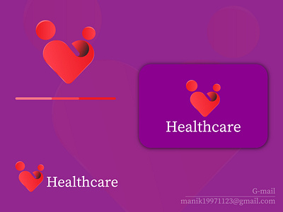 Healthcare logo design-unused brand design branding colorful creative logo ecommerce gradient logo healthcare logo design logo desisgner logodesign logos love medical app medical logo modern logo non profit simple top logos tradition web3 logo