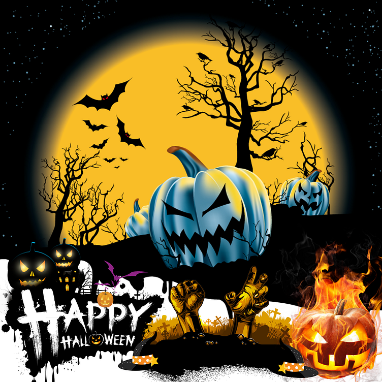 Happy Halloween 2023 by Shirish Maharjan on Dribbble