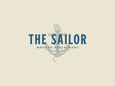 The Sailor Logo Concept branding design graphic design illustration logo vector