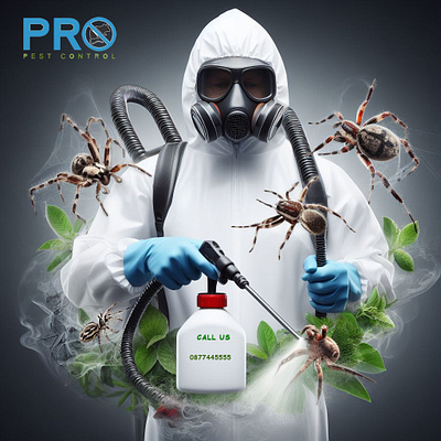 Pest Control Illustration design illustration