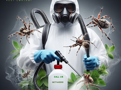 Pest Control Illustration design illustration