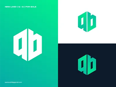 Q B Letter Mark - Best QB Logo Design b best qb logo branding creative logo gradient crypto currency freelance designer logo logotype minimal logo design modern monogram q qb qb company qb letter logo qb logo qb logo concept qb logo maker simple logo