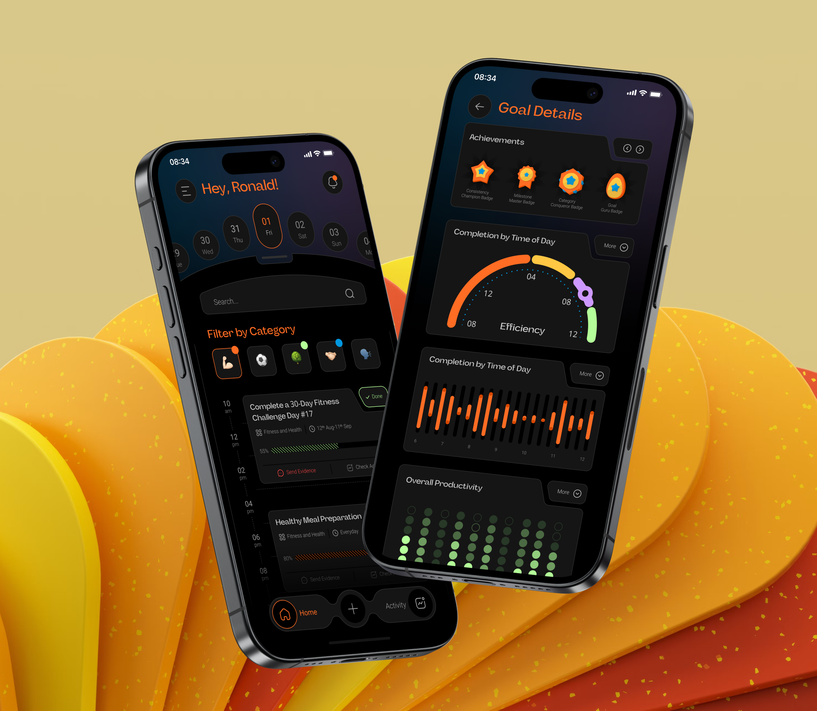 Accountability Partner App accountability accountability app animation app app design design illustration interaction ios mindinventory mobile mobile app motion graphics partner app ui uiux