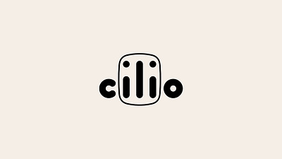cilio logo black branding character company creative design face for sale graphic design head illustration line logo logofolio man mark modern portfolio vector wordmark