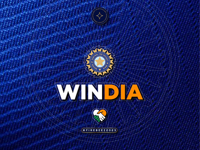 Win India Typography poster cricket cricketmatch illustration india indian indvspak match poster typo typography