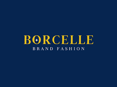 Brand Fashion Logo blue brand brand fashion brand logo logo modern name logo simple yellow