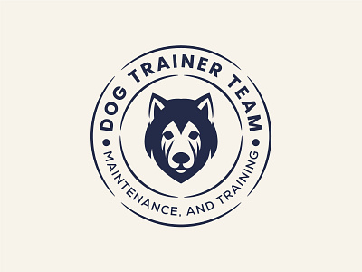 Dog Trainer Team Logo Concept branding design graphic design illustration logo vector