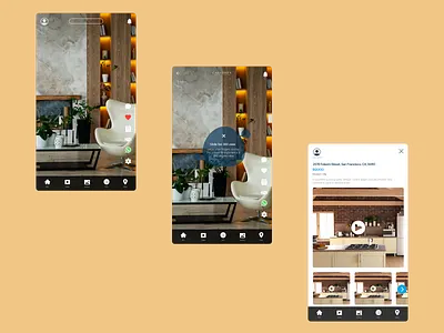 Some screens from a project for a client branding graphic design motion graphics