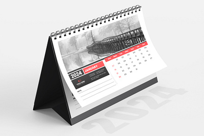 Calendar Design 2024 2024 calendar business calendar corporate design desk calendar graphic design office photo template