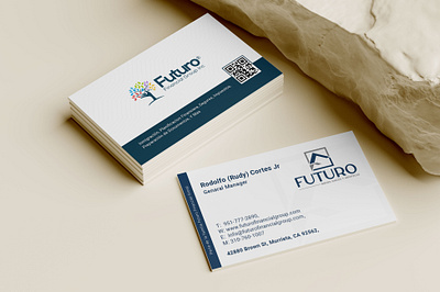 Financial Advisor Business Card Design bc branding brandslick business card graphic design