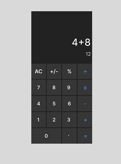 DAY 13 | CALCULATOR calculator design product design ui