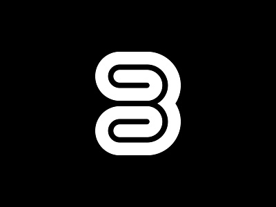 3 Logo Mark 3 abstract b brand branding design letter lettermark logo logo design logo designer logodesign logomark logos mark minimal minimalist modern monogram simple