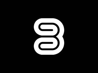 3 Logo Mark 3 abstract b brand branding design letter lettermark logo logo design logo designer logodesign logomark logos mark minimal minimalist modern monogram simple