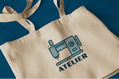 Atelier Logo-Branding Design atelier branding design graphic design illustration logo vector