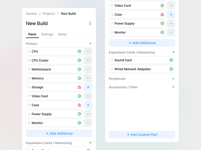 Browse thousands of Side Panel images for design inspiration | Dribbble