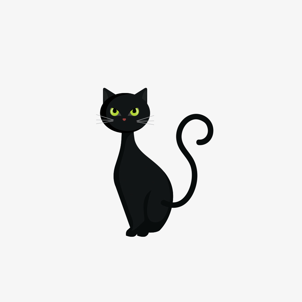 Black Cat Animatited Icon animation branding designer graphic design halloween halloweenart halloweencrafts halloweenseason illustration motion graphics motionvideo responsivedesign ui wetechdigital