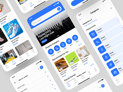 SWIS | Shop Ecommerce App ui design ui marketplace ui shop web design