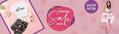 Spring Sale Banners 3d animation banners branding graphic design motion graphics ui