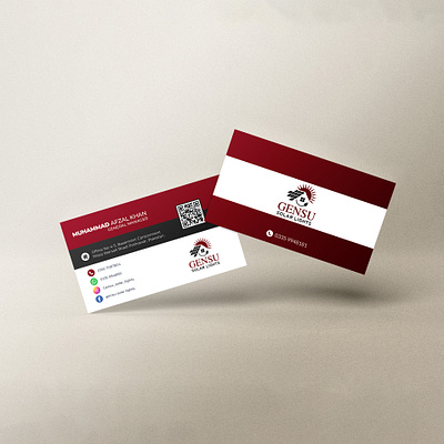Business Card Design 3d animation branding business card card energy graphic design identity logo motion graphics solar ui