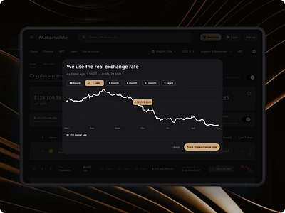 Stock Market - Finance • Material You (m3) • Design system crypto dashboard dashboard data table design system figma material finance finance dashboard material material 3 material design 3 material design system material you material you design ui kit