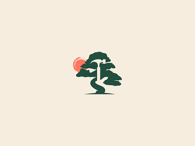 Bonsai handyman branding graphic design logo