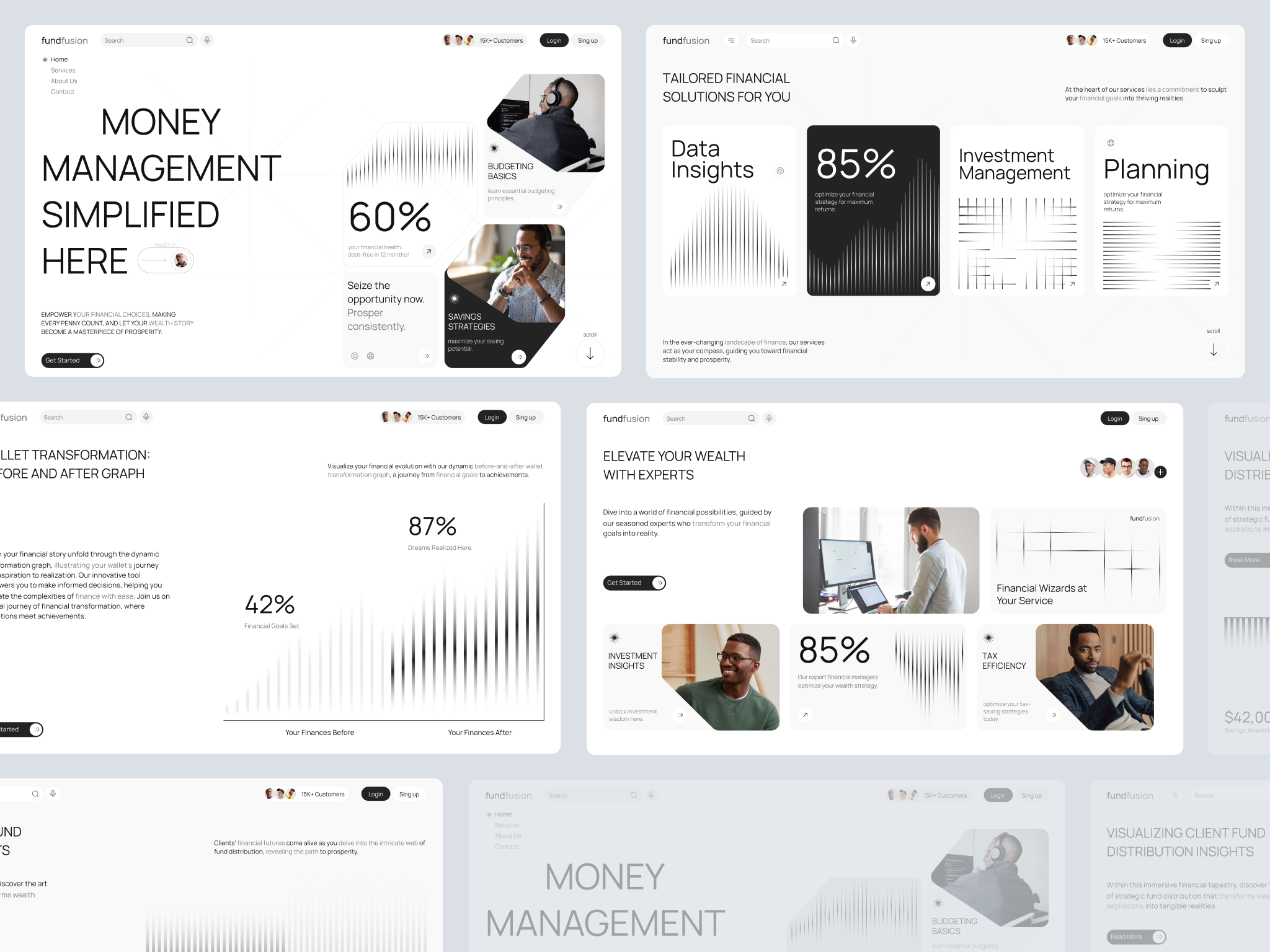 Money Management Platform by Sam Halpert for Awsmd on Dribbble