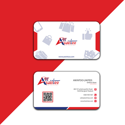 E-Commerce Business Card 3d animation branding business business card card cards commerce e commerce ecommerce graphic design logo motion graphics online online shopping shopping ui