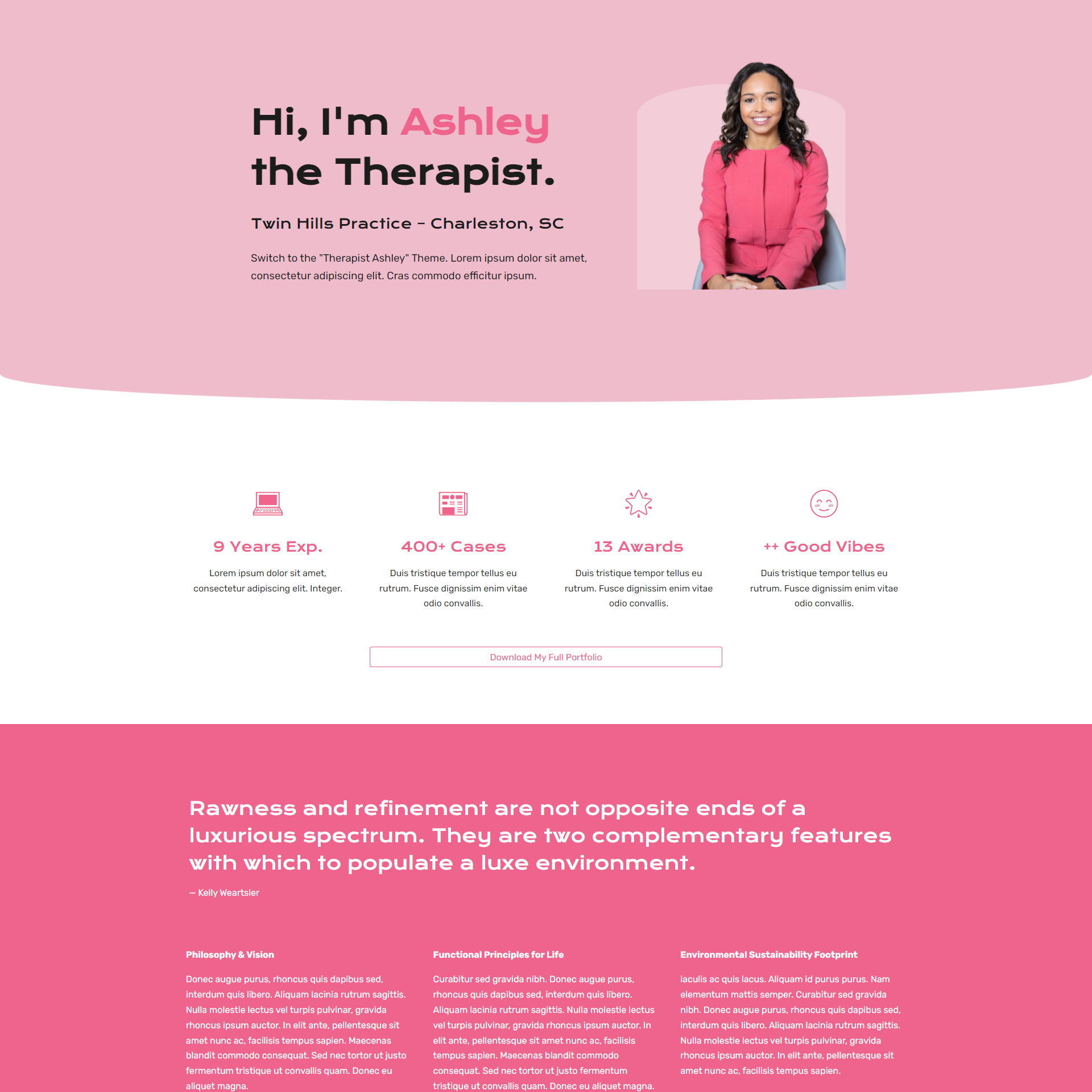 Portfolio Templates for Google Sites Online Profiles 3 Demos by Kyle
