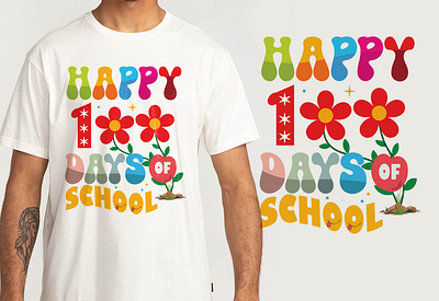 100-Days-of-School-Spirit-Chic-Tee 3d animation branding cool t shirt design custom t shirts design custom t shirts graphic design groovy t shirt design merchandise motion graphics school t shirt design simple t shirt design statement t shirts t shirt t shirt design template trendy t shirt tshirt designs typography t shirt ui vintage