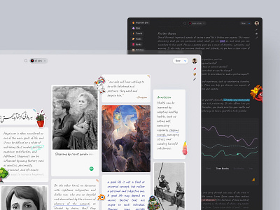 Pin everything art black blur chart controls dark dashboard data design graph gray grey interface manage persian pin spotify ui ux web