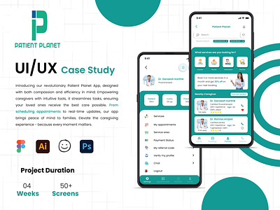 Caregiver App UI Case study caregiver app case study mobile app mobile app design ui ui design ui ux user interface