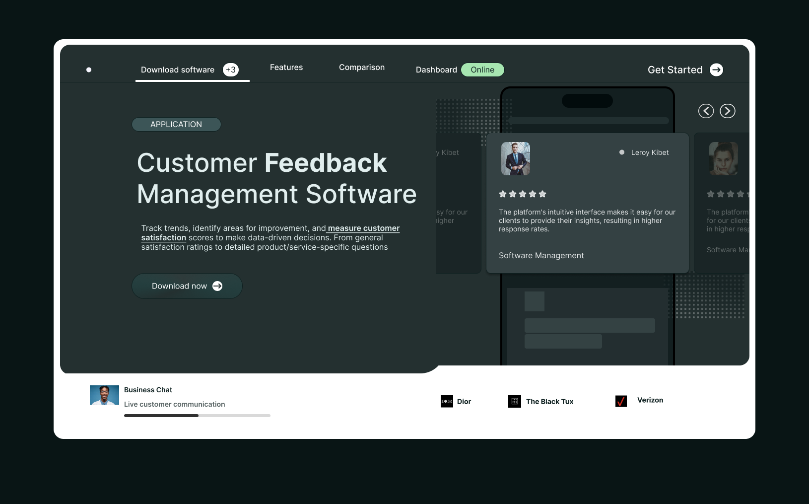 Software app management web
