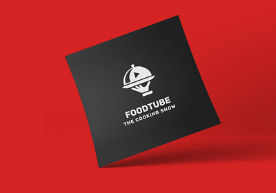 FOODTUBE Logo Design branding cook cooking design food graphic design illustration logo show tube vector