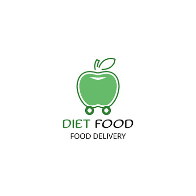 Diet Food Logo Design branding design diet food graphic design illustration logo vector