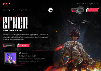 Ether: Project by VIII ui