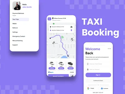 Ride in Style: Book your taxi with just a tap!