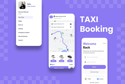 Ride in Style: Book your taxi with just a tap!