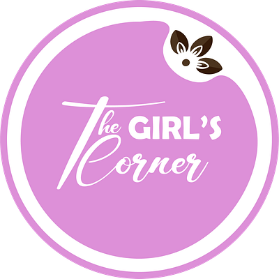 The Girl's Corner Logo art branding design graphic design logo vector