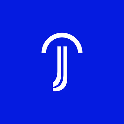 Umbrella + J letter concept app branding design graphic design illustration logo typography ui ux vector