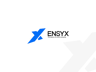 Logo Design - ENSYX brand identity branding corporate it branding logo design logos logotype technology vector visual identity