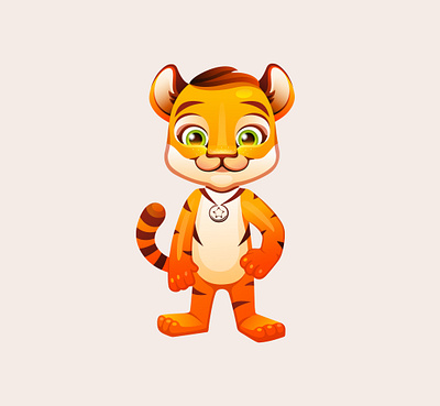 Character design character design idea illustration tiger