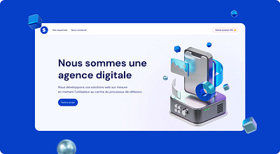 Skazy FR - Agence digitale agency branding graphic design logo ui ux webflow