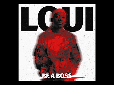 LOUI - BE YOUR OWN BOSS albumart coverart graphic design