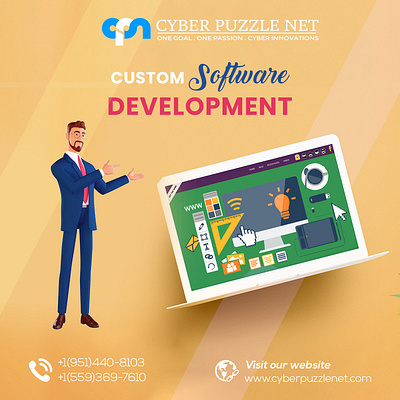 Custom Software Development - Cyber Puzzle Net customsoftwaredevelopmentcompany digital marketing company digital marketing services web design company web development company