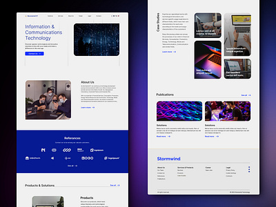 Home Page Design by Buse Bilger on Dribbble