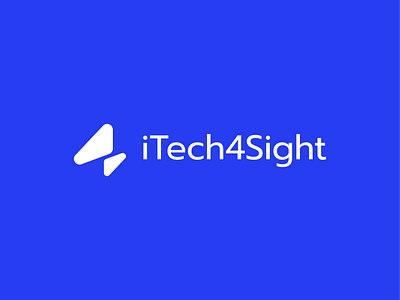 iTech4Sight 4 abstract brand company design graphic design identity logo logos logotype tech tecnology vector