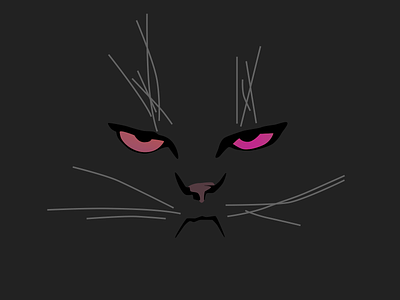 Grumpy cat /ᐠ-˕-マ animation black cat cat grumpy cat halloween illustration motion graphics