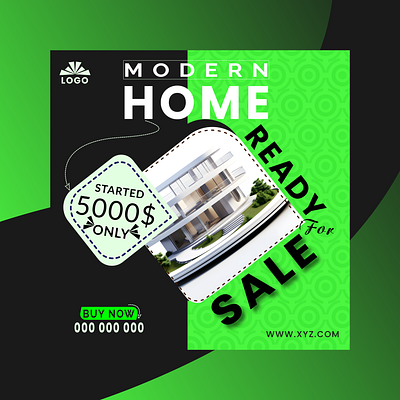 REAL ESTATE ADS FOR SOCIAL MEDIA adsdesign bannerads branding creativedesign graphic design idcarddesign logo minimal modern motion graphics postdesign realestarepostdesign realestate socialmedia socialmediaad stationarydesign webads