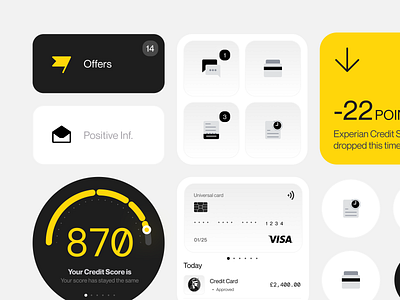 Credit Score App - Apple Watch Widget apple apple watch applewatch creditcard creditscore design system experian score smartwatch watch watch app watch screen watch ui watchos watchui widget chart