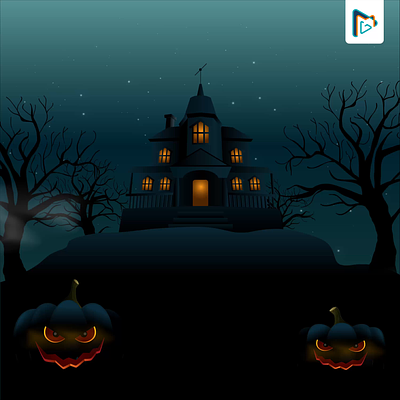 Happy Halloween animation illustration motion graphics